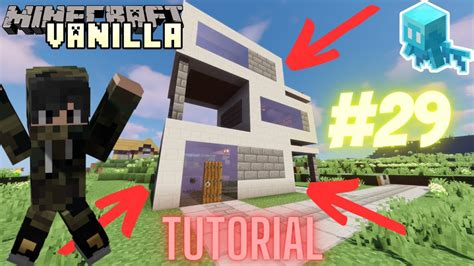 TUTORIAL CASA MODERNA MINECRAFT NELLA MIA VANILLA Minecraft Vanilla