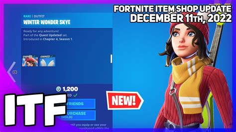 New Winter Wonder Skye Skin Fortnite Item Shop December 11th 2022