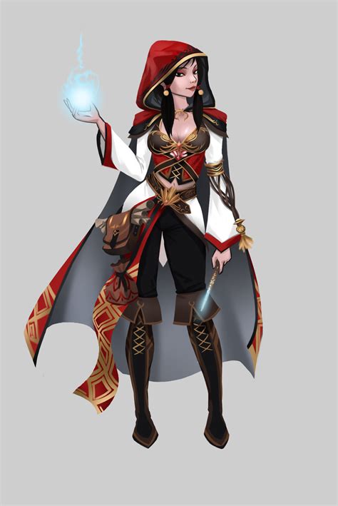 Artstation Female Wizard