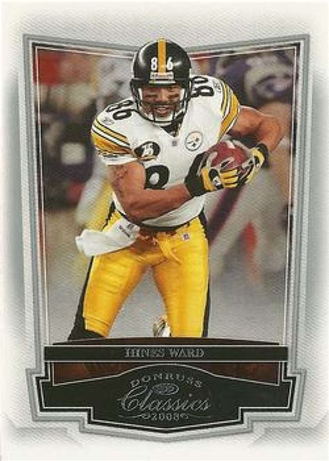 2008 Donruss Classics 79 Hines Ward Steelers NM MT EBay