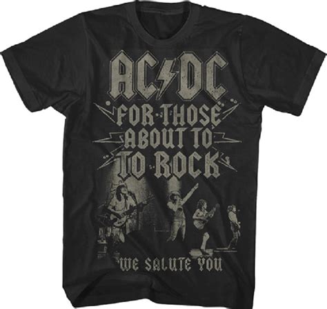 Acdc About To Rock T Shirt