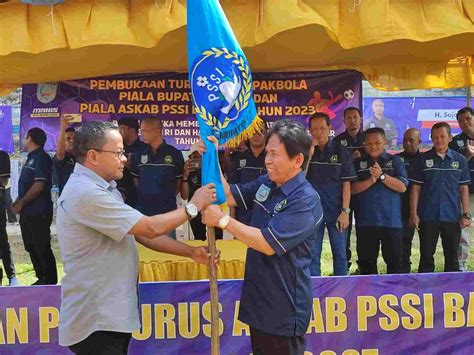 Antung Aman Dilantik Sebagai Ketua Askab Pssi Kabupaten Banjar