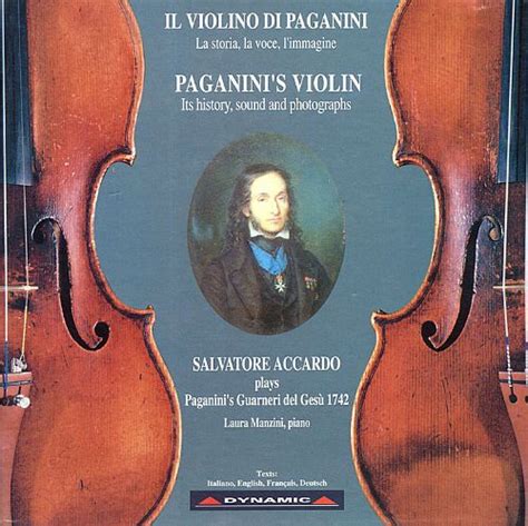 Best Buy Salvatore Accardo Plays Paganini S Guarneri Del Ges Cd