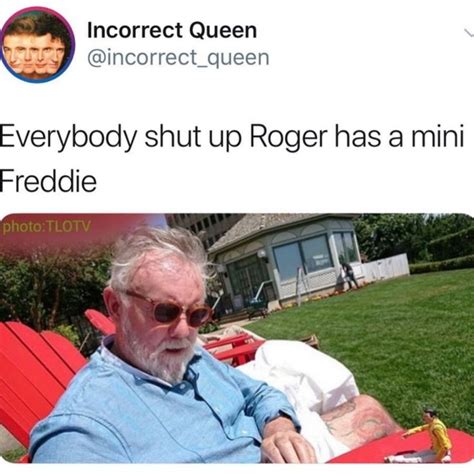 Pin By 🌸👄🌸 On Freddie Mercury Queen Humor Queen Meme Queen Band