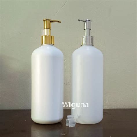 Jual Botol Pump 500ml HDPE Botol HDPE 500ml Tutup Pump Clip Oil