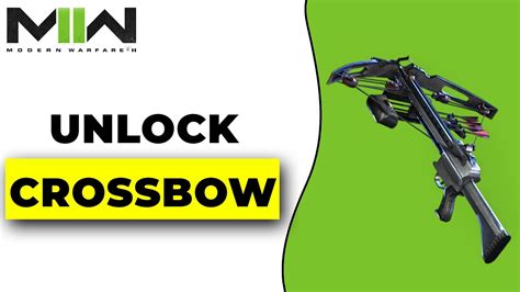 How To Get The Crossbow In Modern Warfare Youtube