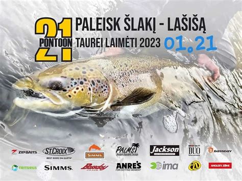 Paleisk Lašišą - Šlakį Pontoon21 Taurei laimėti 2023 - žvejo gidas