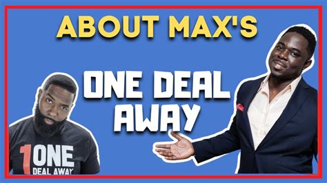 Max Maxwell Is Not A Scam Some Context On One Deal Away📍 Real