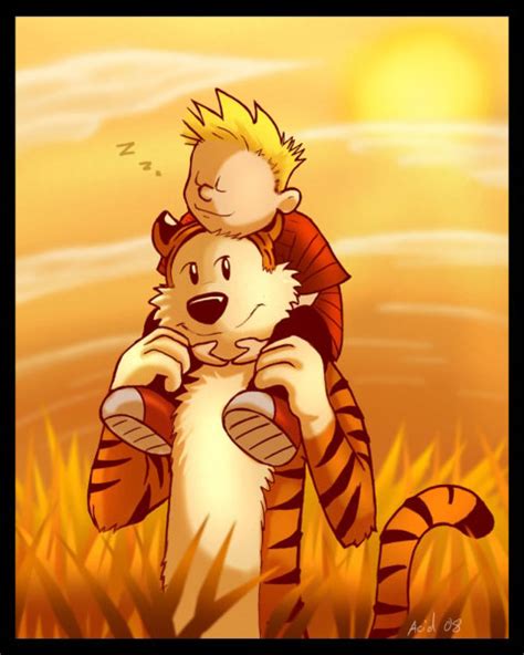 Calvin and Hobbes Manga-Style | Once Upon a Geek