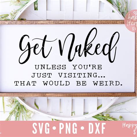 Get Naked Quote Etsy