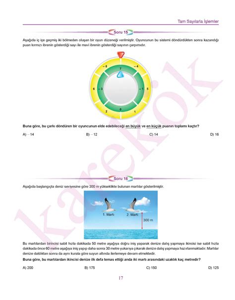 Sinif Becer Temell Yen Nes L Matemat K Sorulari Karek K Yay Nc L K