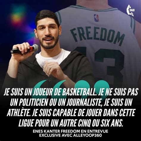 AlleyOop360 on Instagram: “Enes Kanter Freedom, joueur NBA devenu ...