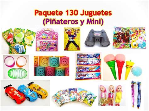 Paquete Juguetes Economicos Mayoreo Pi Atas Fiestas Pzas Env O Gratis