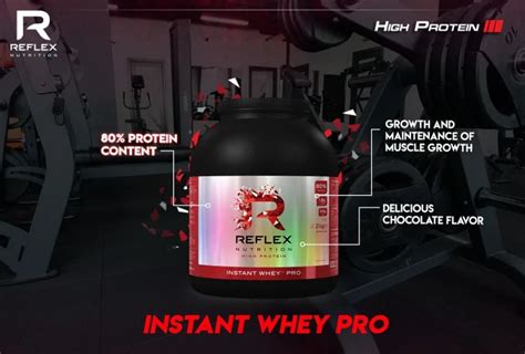 Instant Whey Pro Reflex Nutrition Gymbeam Ro