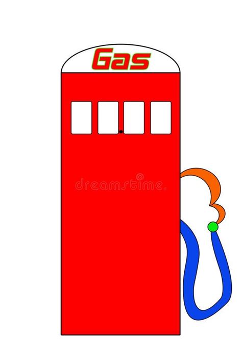 Cartoon Gas Pump Stock Illustration Illustration Of Illustration 3247985