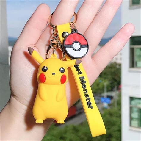 Sar Anime Pokemon Pikachu Silikon Anahtarl K Kanh Kostebek Tr