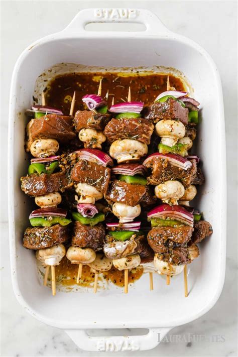 15-Minute Beef Kabob Marinade | Laura Fuentes