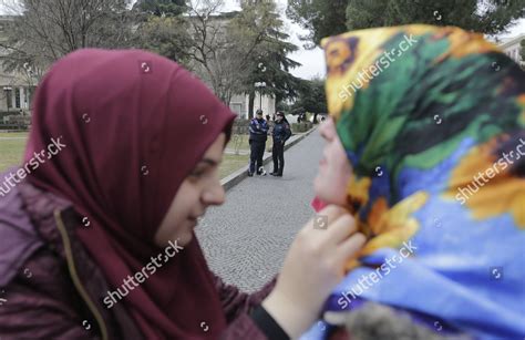 Police C Look On Albanian Muslim Editorial Stock Photo - Stock Image ...