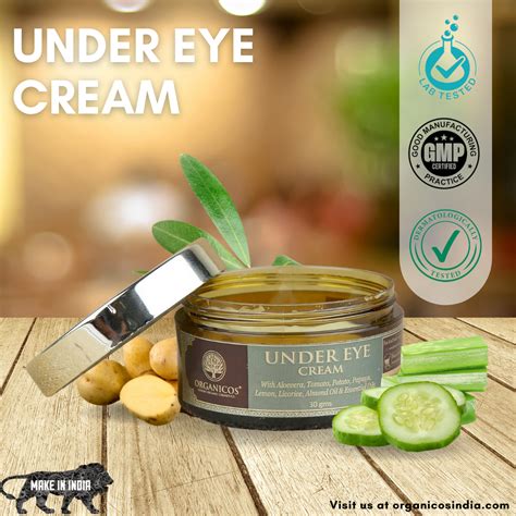 UNDER EYE CREAM 30 G – Organicos India Store