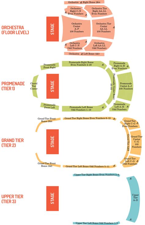 Strathmore Seating Chart Portal Posgradount Edu Pe