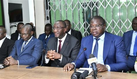 Côte Divoire Accd Rhdp Amedé Kouakou Donne Les Orientations Aux