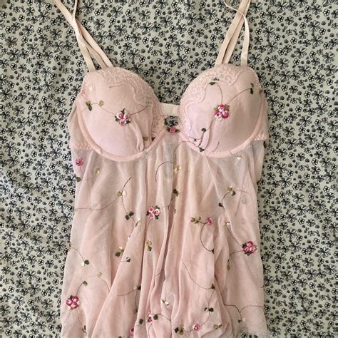 Pink Lingerie Never Worn C D Cup I Accept Offers Depop