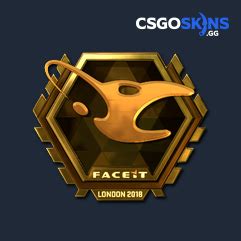 Sticker Mousesports Gold London 2018 CSGOSKINS GG