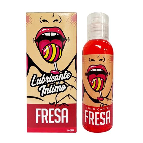 Lubricante Intimo Comestible Fresa Hot Lub Sensualove