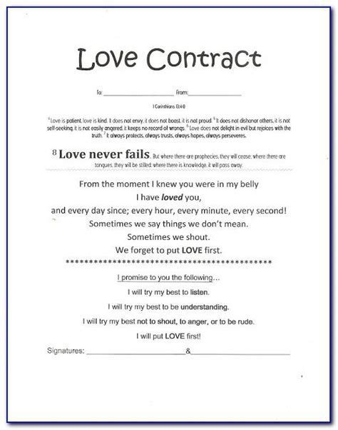 Funny Contracts Template At Mallorysoraya Relationship Contract