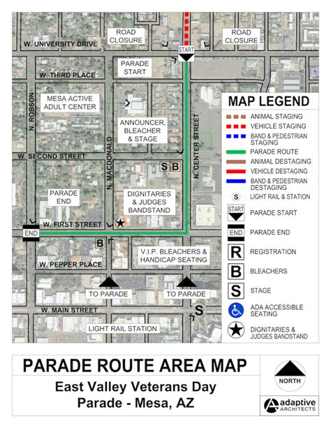 Phoenix Veterans Day Parade Map Of Parade Marni Jerrylee