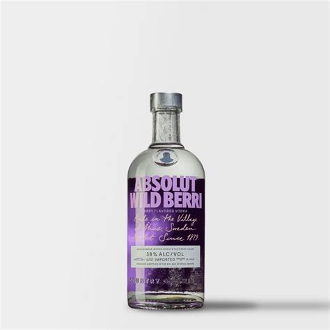 Absolut Vodka Flavoured In Wild Berry 700ml Drinkland