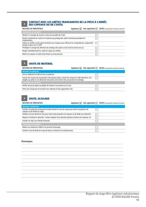 Rapport Stage Mise En Place Dun Plan De Maintenance Pdf