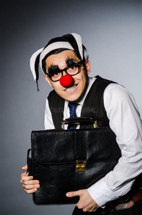 Clown Businessman Stock Image Image Of Humour Formal 42397641