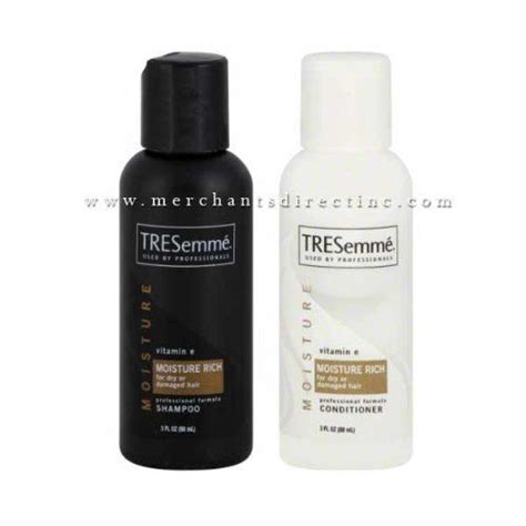 Tresemme Moisture Rich Shampoo And Conditioner 3 Fl Oz Travel Size Travel Size Products