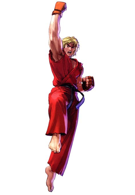 Ken Masters Official Render From Namco X Capcom Game Art HQ