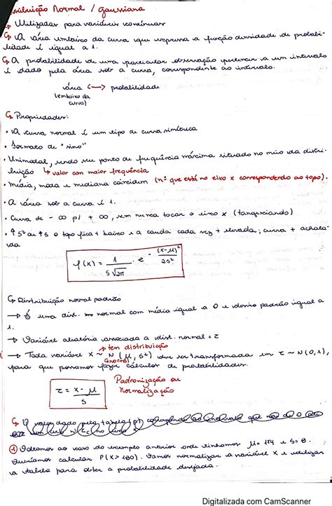 Distribui O Normal Exerc Cios Resolvidos Braincp