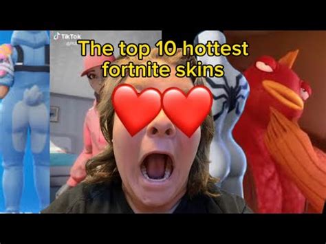 The Top 10 Hottest Fortnite Skins YouTube