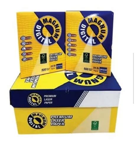 Resma De Papel Carta Marca Magnum Hojas Mercadolibre