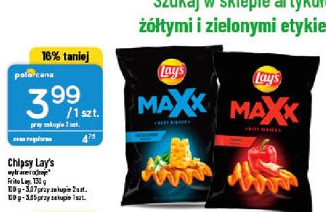 Chipsy Ser Zielona Cebulka Lay S Maxx Mocno Pogi Te Frito Lay Lay S