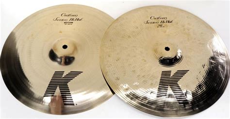 Zildjian 14 K Custom Session Hi Hat Cymbals Sweetwater