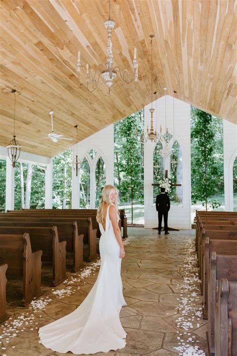 First Look In A White Open Air Chapel Wedding Venue In 2024 Open Air