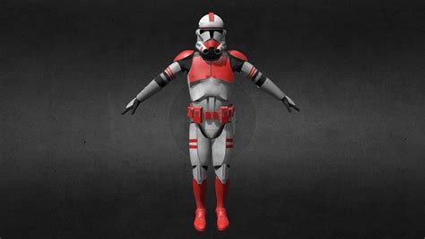 Clone Trooper Phase2 (Coruscant Guard) - Download Free 3D model by Marr ...