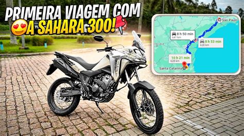 Primeira Viagem A Nova Sahara Adventure Km Motor Aguentou