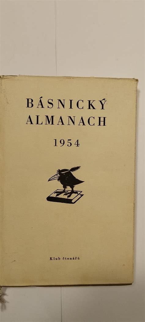 Básnický almanach 1954 Aukro