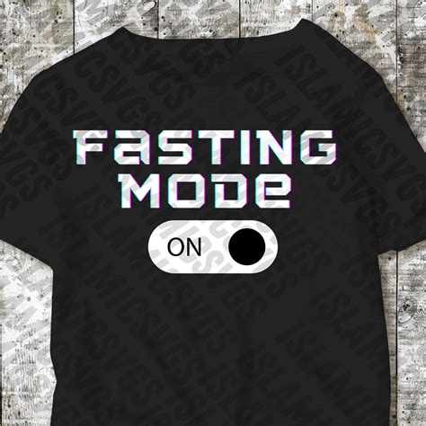 Fasting Mode On White Svg Eid Mubrak Svg Arabic Calligraphy Etsy