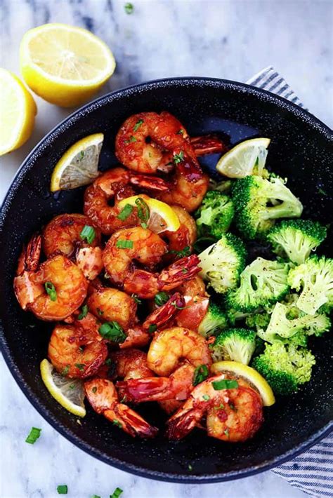 Sticky Honey Garlic Butter Shrimp The Recipe Critic