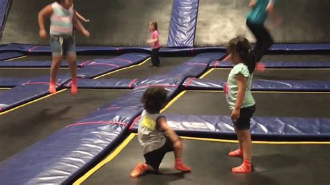 Trampoline Park Fun Indoor Youtube