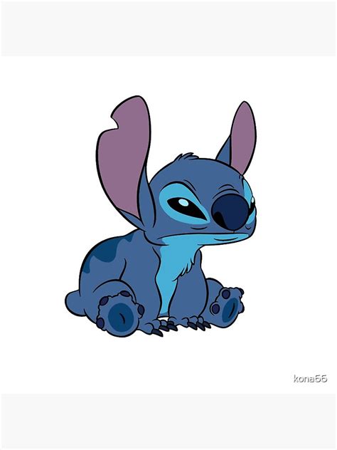 Angry Stitch Poster For Sale By Kona66 Redbubble