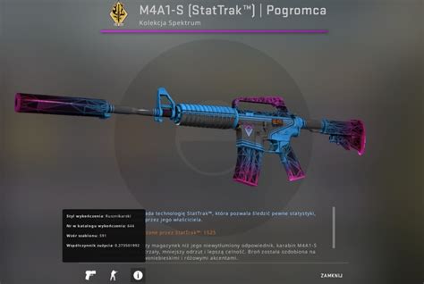 CS GO Skin Do Gry M4A1 S StatTrak Pogromca 3 5 Warszawa Kup Teraz