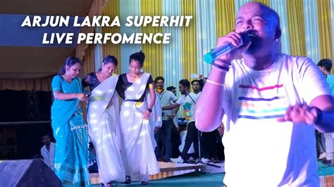 Arjun Lakra New Superhit Song Live On Stage Ll Kale Boroya Ll Live At